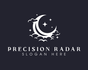 Starry Moon Star logo design