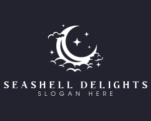 Starry Moon Star logo design