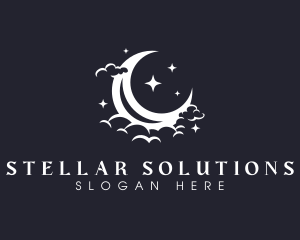 Star - Starry Moon Star logo design
