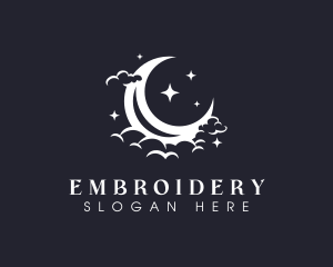 Starry Moon Star logo design