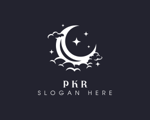 Starry Moon Star logo design