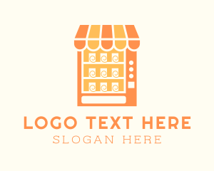 Convenience Store - Snack Food Vending Machine logo design