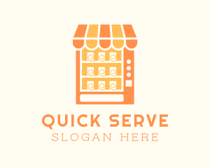 Convenience - Snack Food Vending Machine logo design