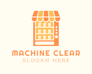 Snack Food Vending Machine logo design