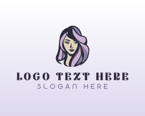Woman Beauty Salon Logo