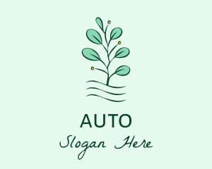 Plant Seedling Garden Logo