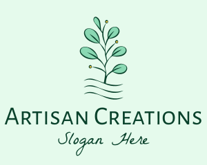 Plant Seedling Garden logo design