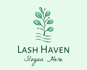 Plant Seedling Garden logo design