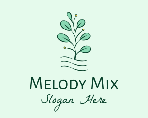 Plant Seedling Garden logo design