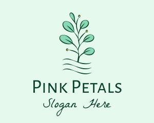 Plant Seedling Garden logo design