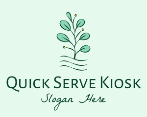 Plant Seedling Garden logo design