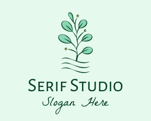 Plant Seedling Garden logo design