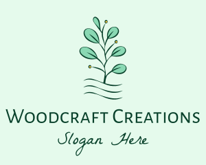 Plant Seedling Garden logo design