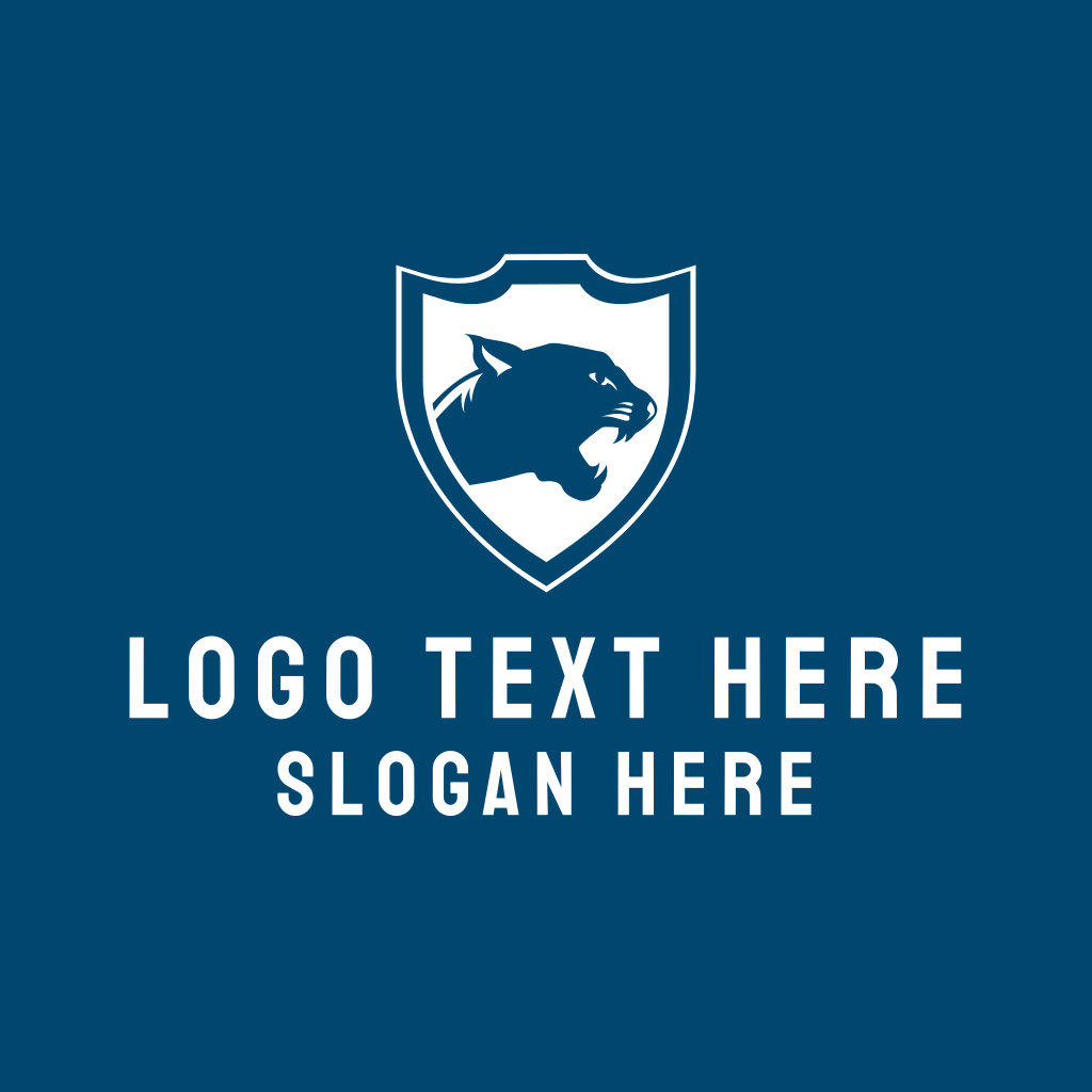 Blue Panther Shield Logo | BrandCrowd Logo Maker