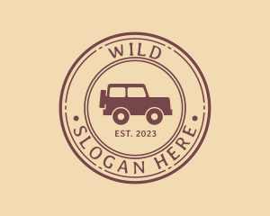 Hipster - Hipster Jeep Travel logo design