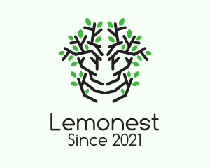 Natural - Natural Mangrove Tree logo design