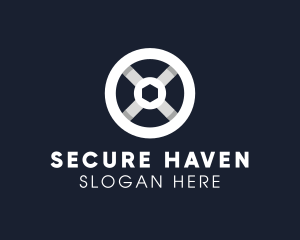 Safe - Bank Safety Vault logo design