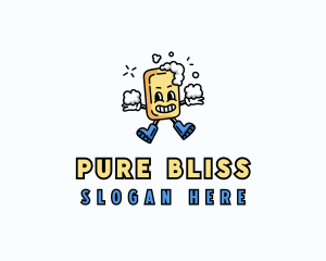 Soap - Cleaning Soap Housekeeper logo design