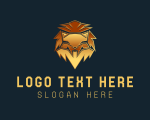 Wild Lion Gamer logo design