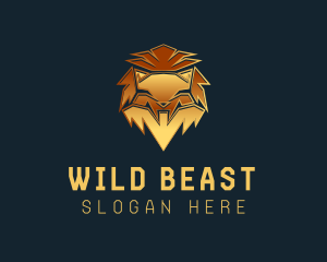 Wild Lion Gamer logo design