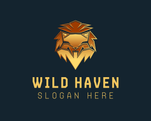 Wild Lion Gamer logo design