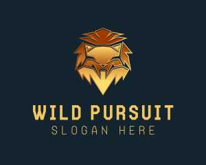 Wild Lion Gamer logo design