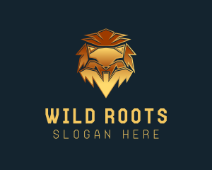 Wild Lion Gamer logo design