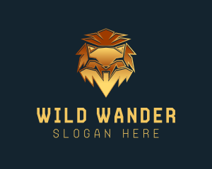 Wild Lion Gamer logo design