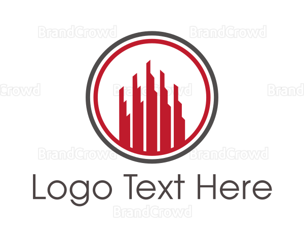Tower Building Architecture Logo