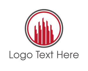 Business Card - Tower Building Architecture logo design