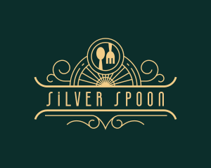 Spoon Fork Buffet Restaurant  logo design