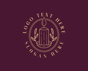 Souvenir - Organic Candle Spa logo design