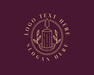 Home Decor - Organic Candle Spa logo design