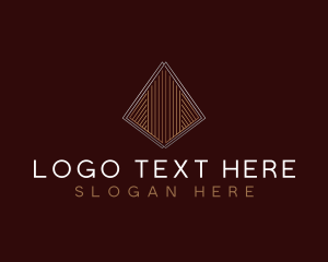 Loan - Luxe Premium Pyramid logo design