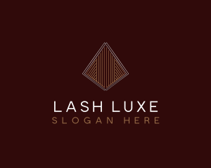 Luxe Consulting Pyramid logo design