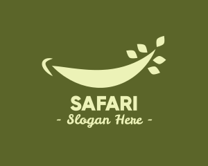 Vegan - Smile Tree Branch logo design