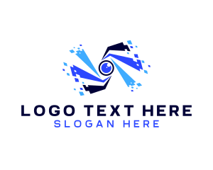 Sight - Eye Pixel Software logo design