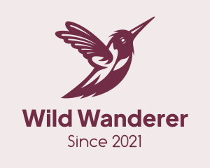 Wild Hummingbird Wings logo design