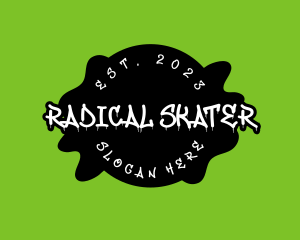 Skater - Urban Graffiti Punk Skater logo design