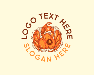 Tamales - Alaska King Crab logo design