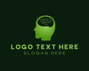 Neurology - Natural Mental Health logo design