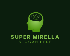 Herbal - Natural Mental Health logo design