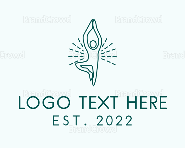 Yoga Meditation Trainer Logo