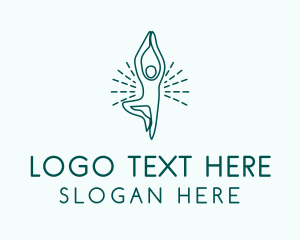 Yoga Meditation Trainer Logo