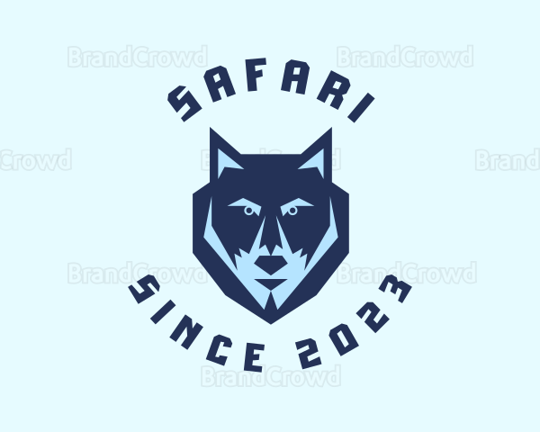 Tough Blue Wolf Logo