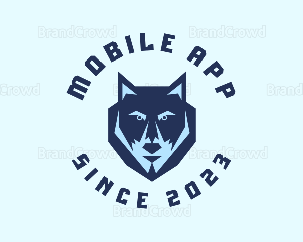 Tough Blue Wolf Logo