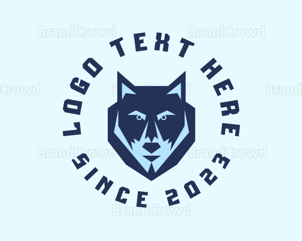 Tough Blue Wolf Logo