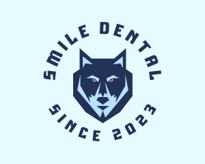 Beast - Tough Blue Wolf logo design