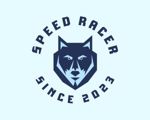 Tough Blue Wolf logo design