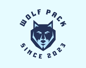 Tough Blue Wolf logo design